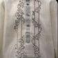 Dalisay Barong - Beige and Light Gray Organza