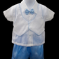 Baptism Vest Set - Blue