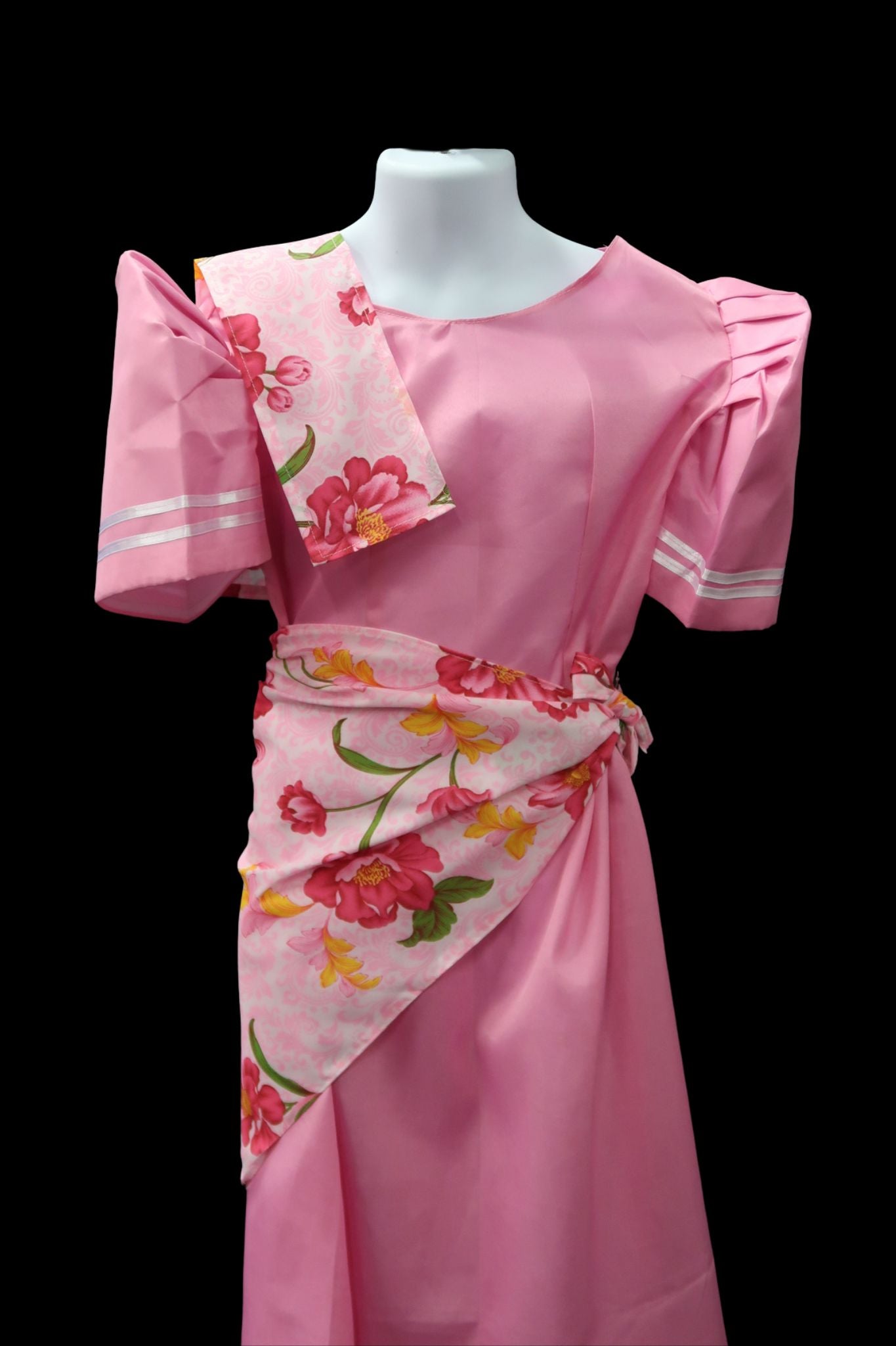Girls Balintawak Dress - Pink
