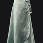 Satin Wrap Skirt - Sage Green