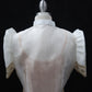 Amara Single Button Tulle Bolero - Ivory/Beige