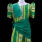 Girl's Balintawak Tribal Dress - Green