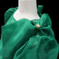 Mara Blouse w/ Bow - Emerald Green