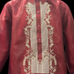 Alab Barong - Burgundy Organza