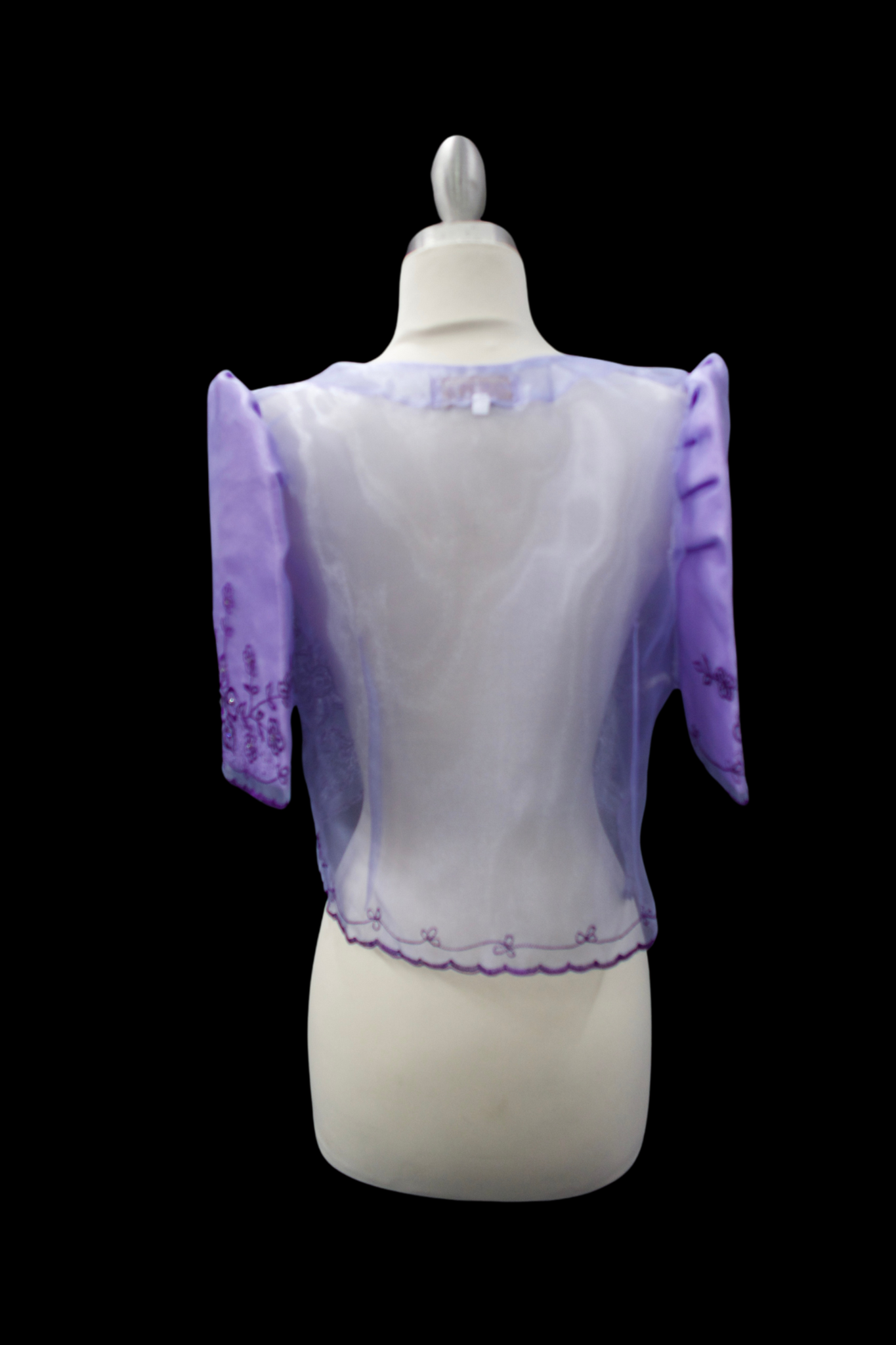 Purple Lace Bolero CMC Boutique LV