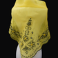 Embroidered Alampay - Yellow/Black