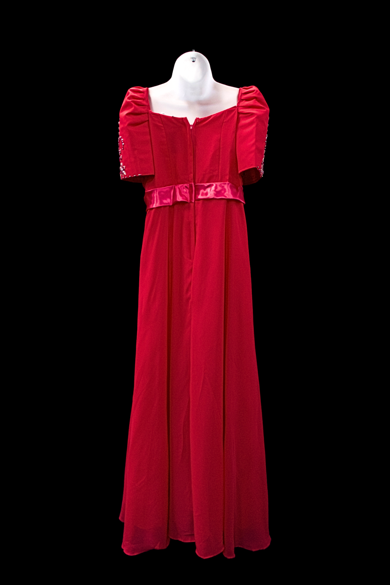Grace Chiffon Gown - Fuschia Pink