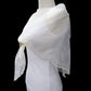 Ivory & Ivory Embroidered Alampay - Petite Drape (60")