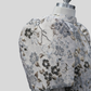 Jacquard Single Button Bolero - Black/Gray
