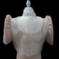 Full Lace Emb Star Bolero - Beige