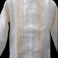 Palitan Barong - Traditional Beige Pina Organza