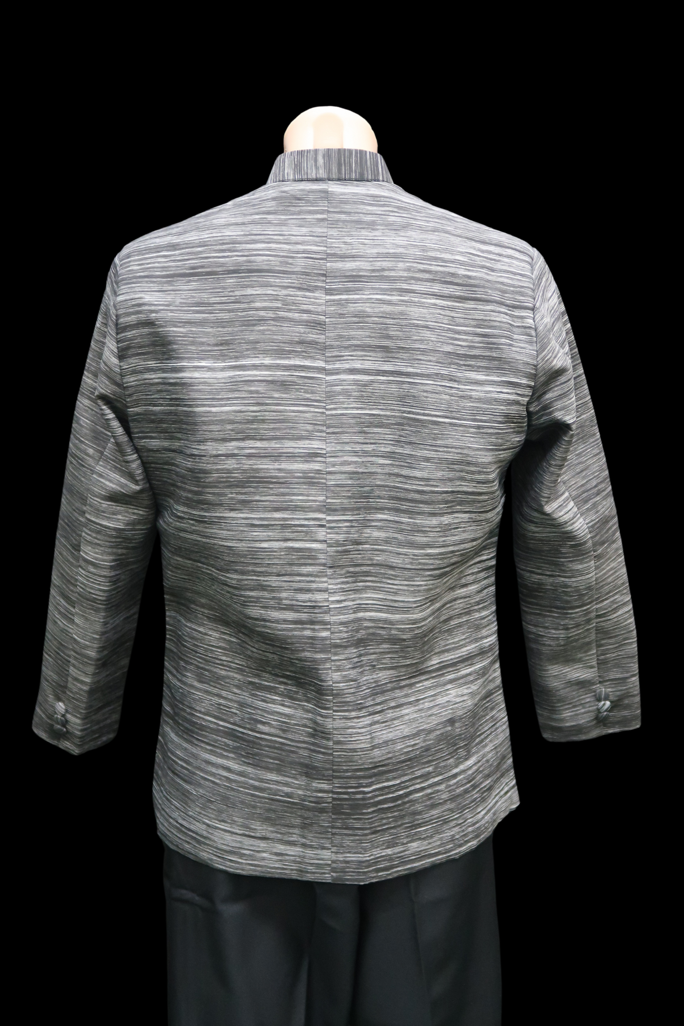 Benusha Coat Barong - Graphite Black