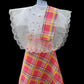 Girl's Baro't Saya - Pink Plaid