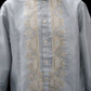 Axel Barong - Light Gray Organza