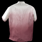 Short Sleeve Organza Barong - Beige/Old Rose