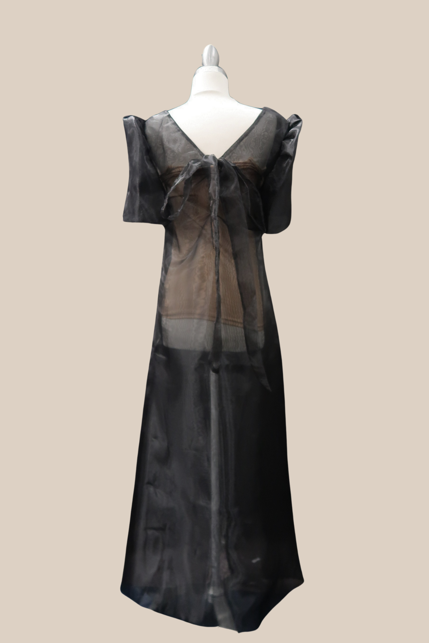 Adelaine Mara Blouse w/ Trail - Black