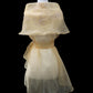 Embroidered Panuelo - Light Gold