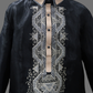 Dakila Barong - Black & Mocha Organza