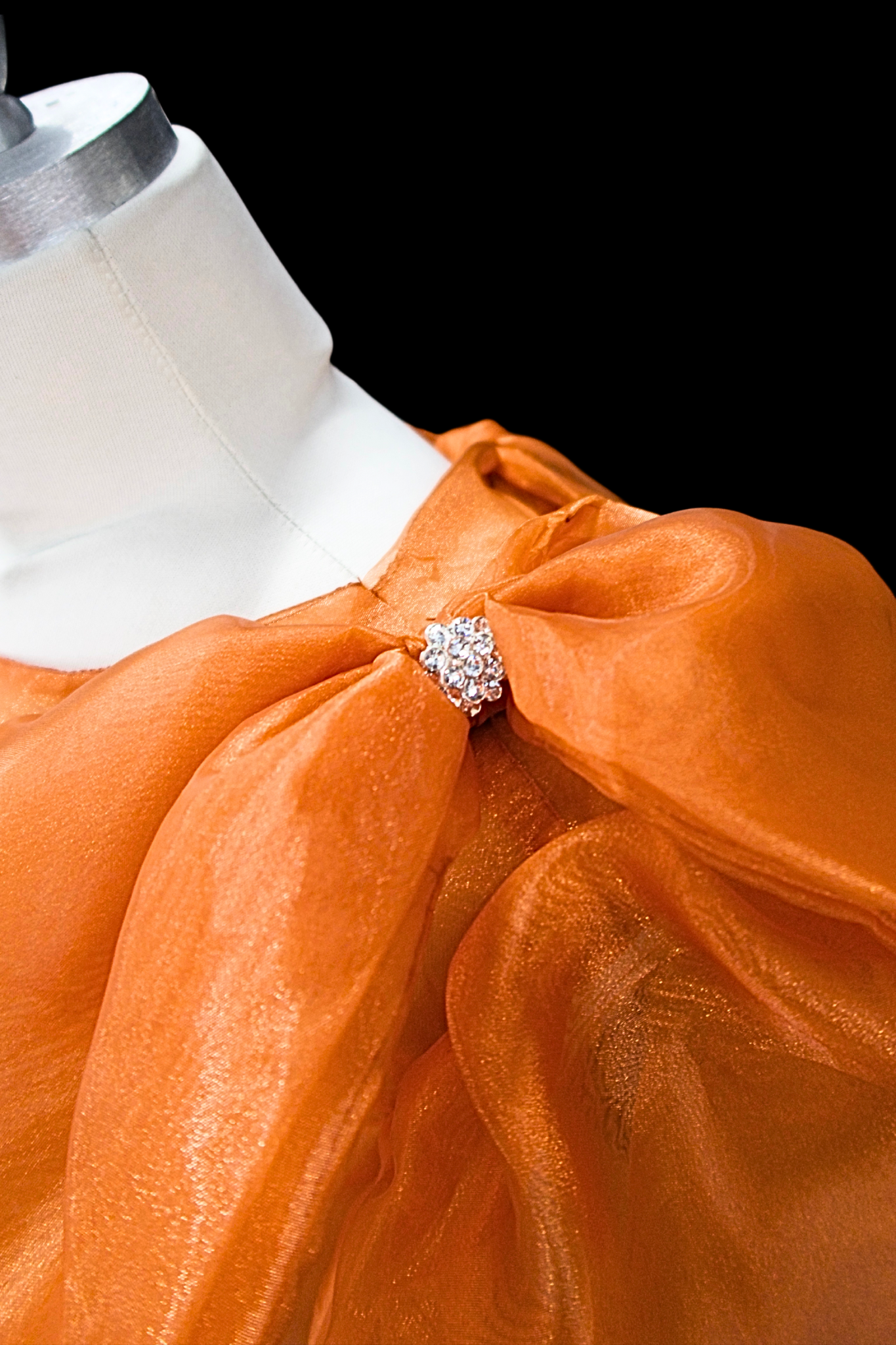 Mara Blouse w/ Bow - Terracotta