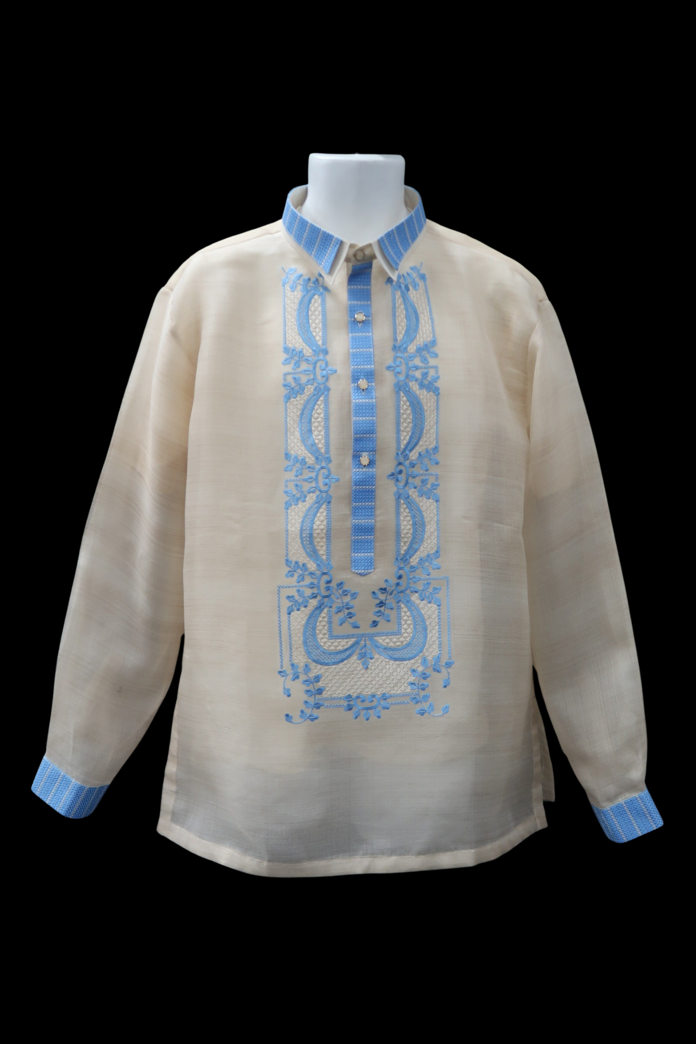 Azura Barong - Dusty Blue Pina Cocoon