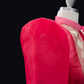 Diamond Single Button Bolero - Fuschia Pink