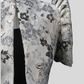Jacquard Single Button Bolero - Black/Gray