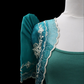 Tulle Crop Lace Bolero - Teal