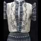 Black/White Ethnic Print Bolero & Skirt