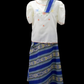 Adult Baro’t Saya Costume - Blue Ethnic
