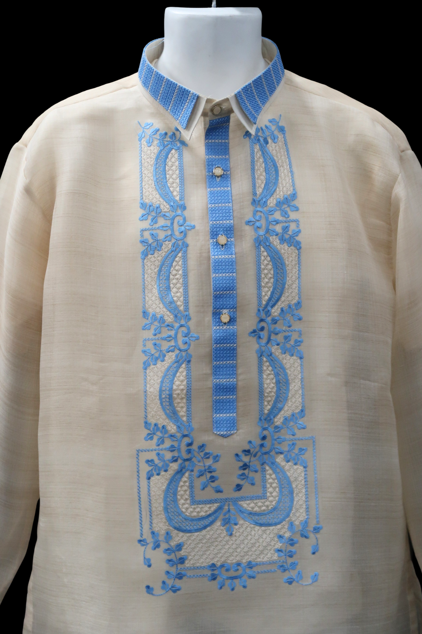 Azura Barong - Dusty Blue Pina Cocoon