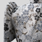 Jacquard Single Button Bolero - Black/Gray