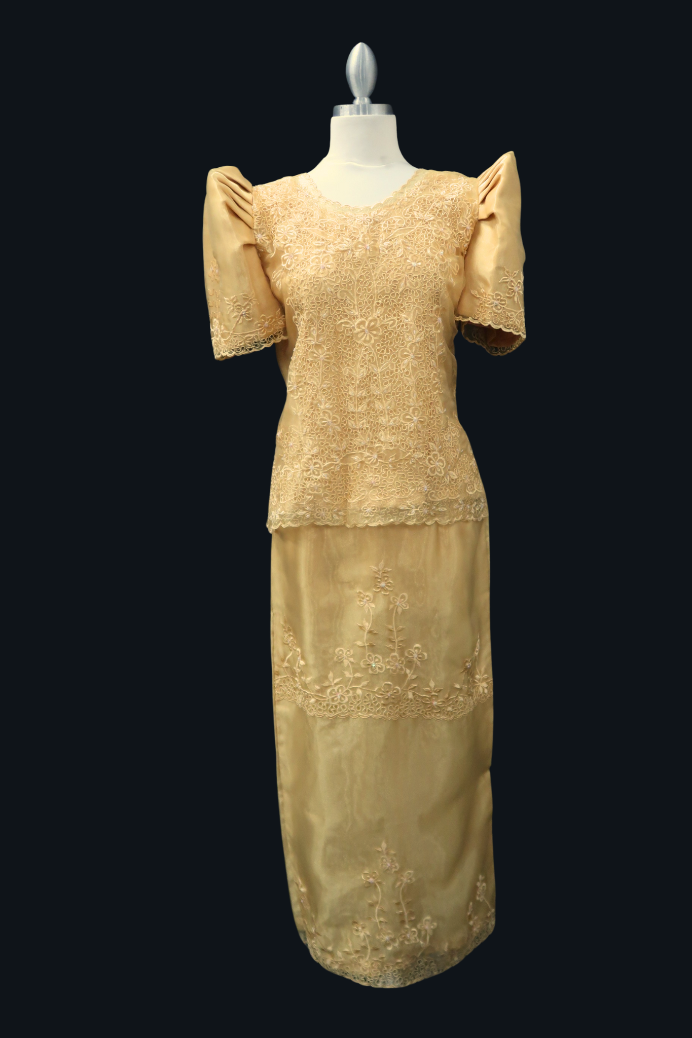 Maria Clara 2.0 Kimona/Saya - Gold