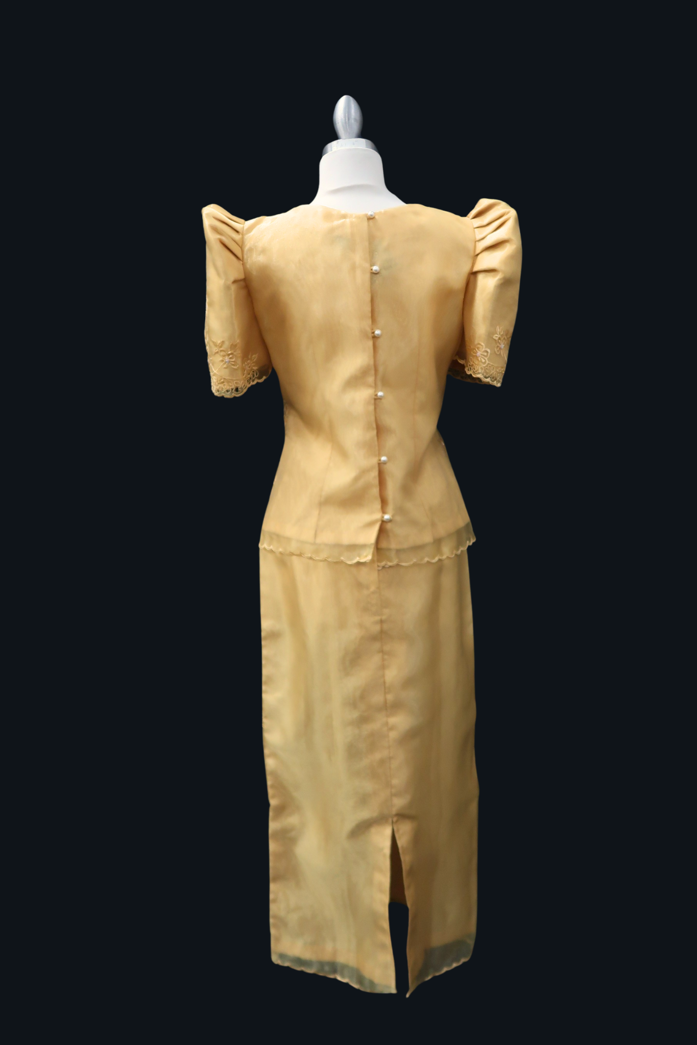 Maria Clara 2.0 Kimona/Saya - Gold