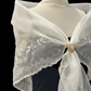 Embroidered Alampay - Ivory